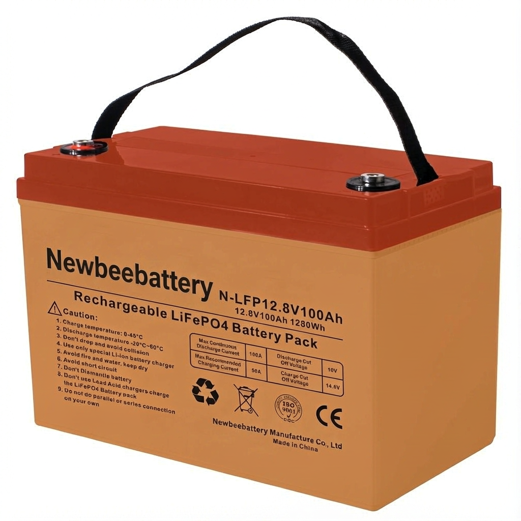 12.8V 100Ah LiFePO4 Battery