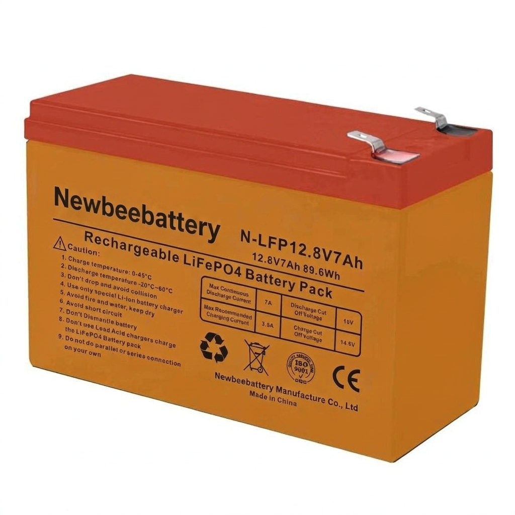 12.8V 7Ah LiFePO4 Battery