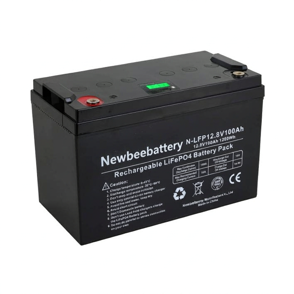 12.8V 100Ah Outdoor LiFePO4 Battery