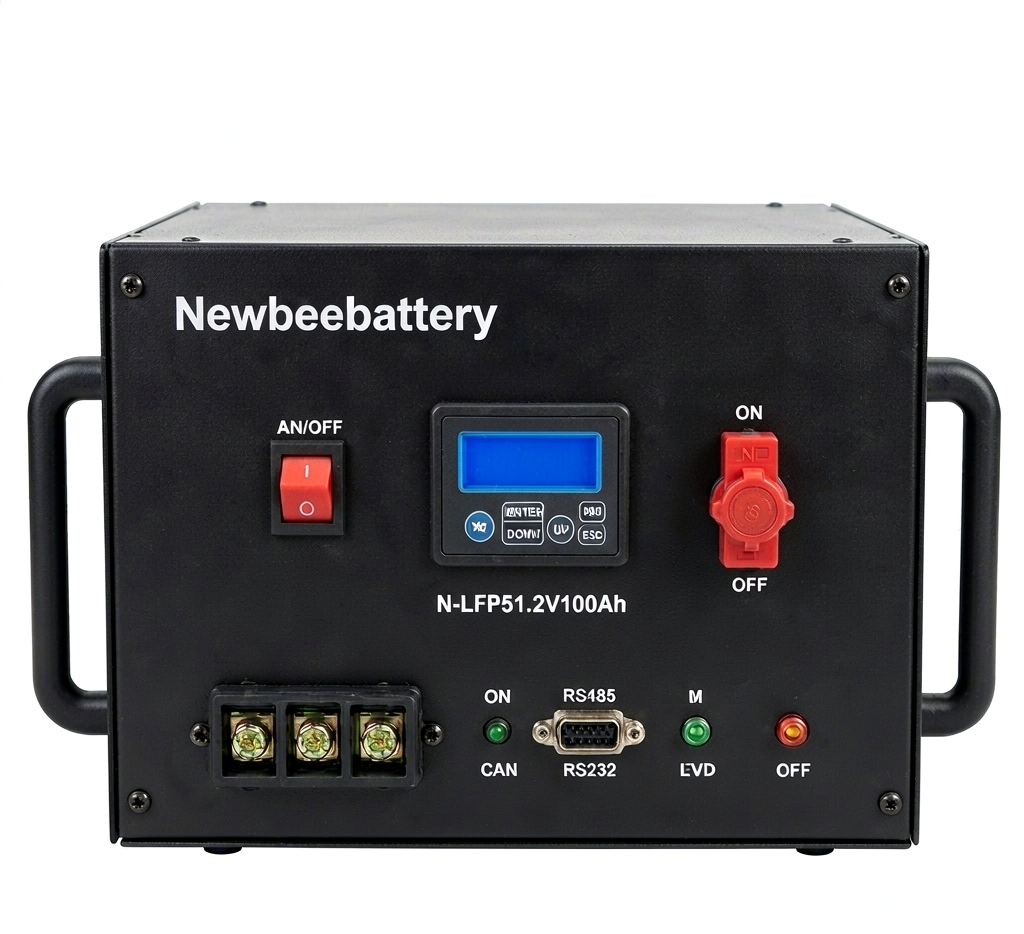 51.2V 100Ah 5.12kWh LiFePO4 Tower Battery